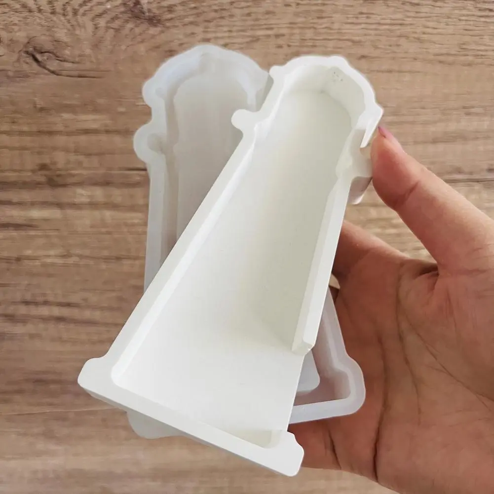 Diy Silicone Mold Summer Beach Theme Lighthouse Silicone Mold Set for Diy Candle Making Resin Art for Handmade for Crafts