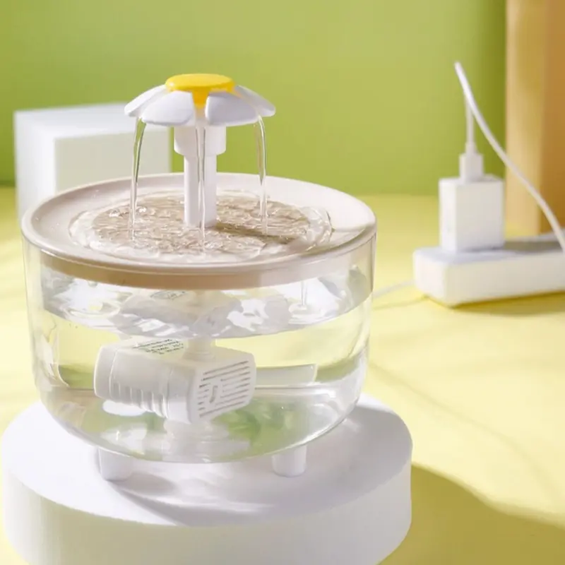 Pets Water Fountain Auto Filter USB Electric Mute Cat Drinker Bowl 1000mL Recirculate Filtring Drinker for Cats Water Dispenser