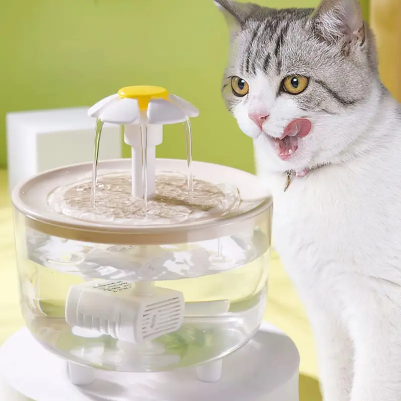 Pets Water Fountain Auto Filter USB Electric Mute Cat Drinker Bowl 1000mL Recirculate Filtring Drinker for Cats Water Dispenser
