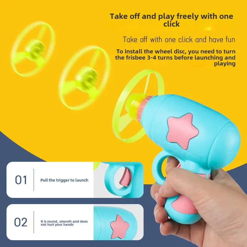 Funny Cat Interactive Rotating Flying Discs Games Toys Teaser Training Toy  Pets Supplies Accessories Toys for Cat Random Color