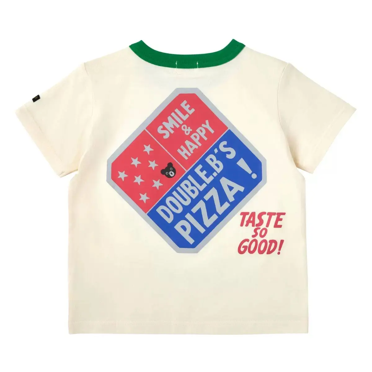 2025 New Promotion Cute Japanese Luxury Black Bear Pizza Men's and Women's Cotton Short sleeved T-shirts