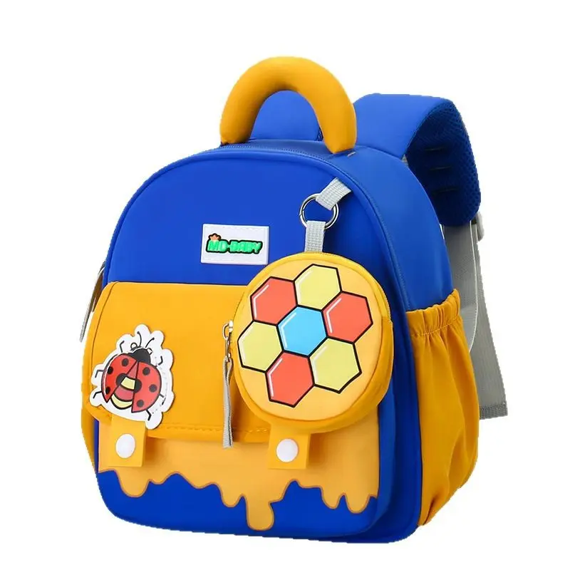 2025 Cute Cartoon Leisure Preschool Book Bag for Boys and Girls New Fashionable 2-3-4 Year Old Preschool Education Backpack