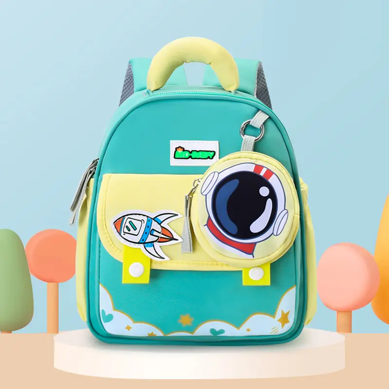 2025 Cute Cartoon Leisure Preschool Book Bag for Boys and Girls New Fashionable 2-3-4 Year Old Preschool Education Backpack