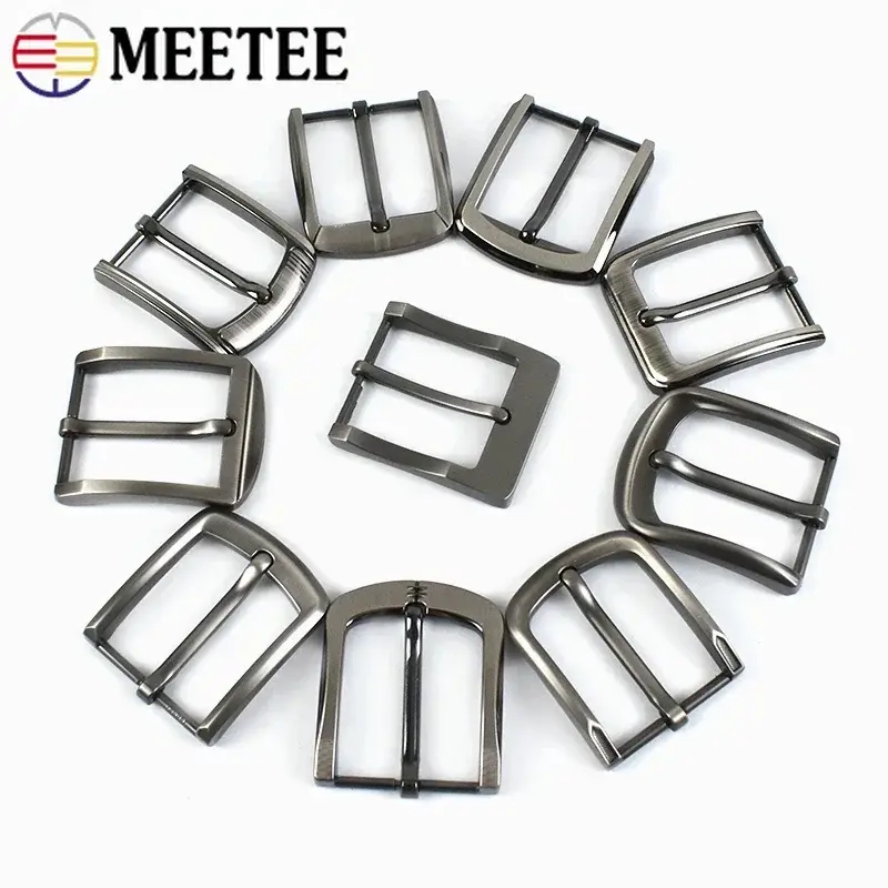 1/2/3Pcs Men Belt Buckle Metal Single Pin Buckles Jeans Waistband Decor Clasp for 33-39mm Belts DIY Leather Craft Accessories