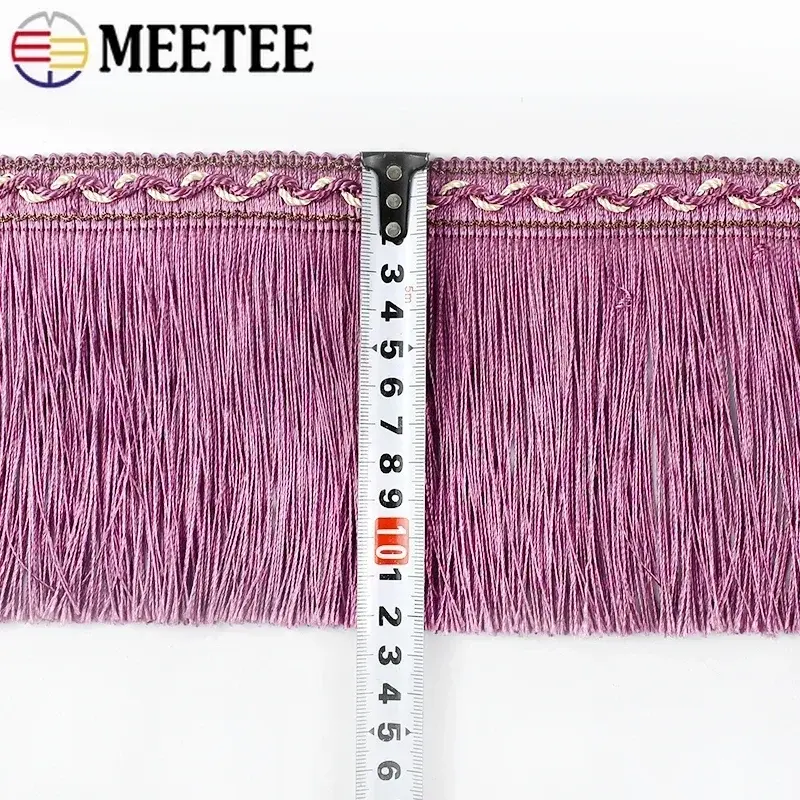 1-5M Tassel Fringe for Sewing Garment Lace Trim Band Curtain Home Textile Ribbon Tassels Dresses Trimming Fringes DIY Accessorie