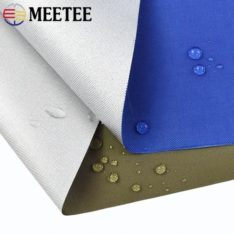 Meetee 0.16mm Thick 300D Waterproof Oxford Fabric 100x150cm Sunscreen Anti-UV Cloth for Outdoor Raincoat Tent Car Clothes Craft