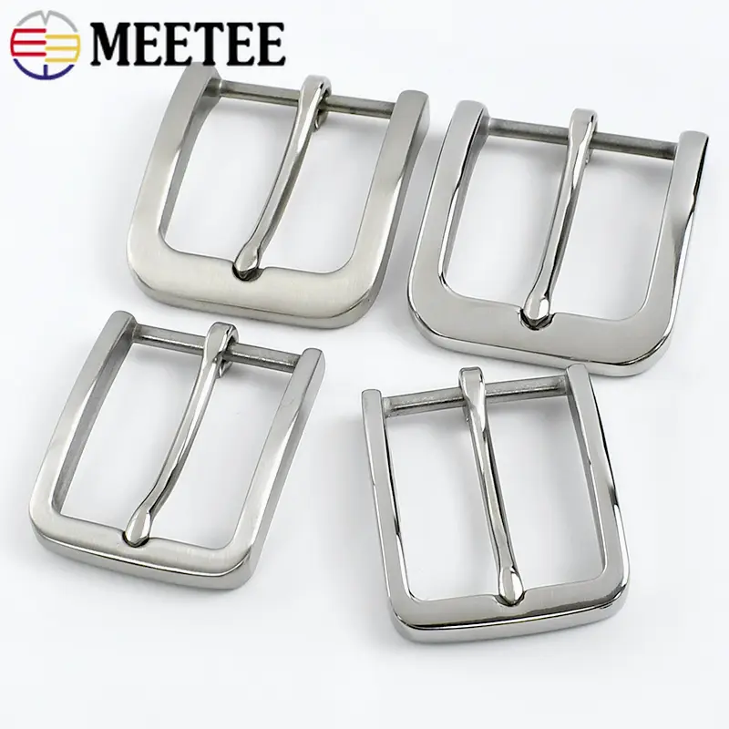 1Pc 35/40mm Stainless Steel Mens Belt Pin Buckle for Sewing Cowboy Jeans Waistband Head Clothing DIY Leather Craft Accessories