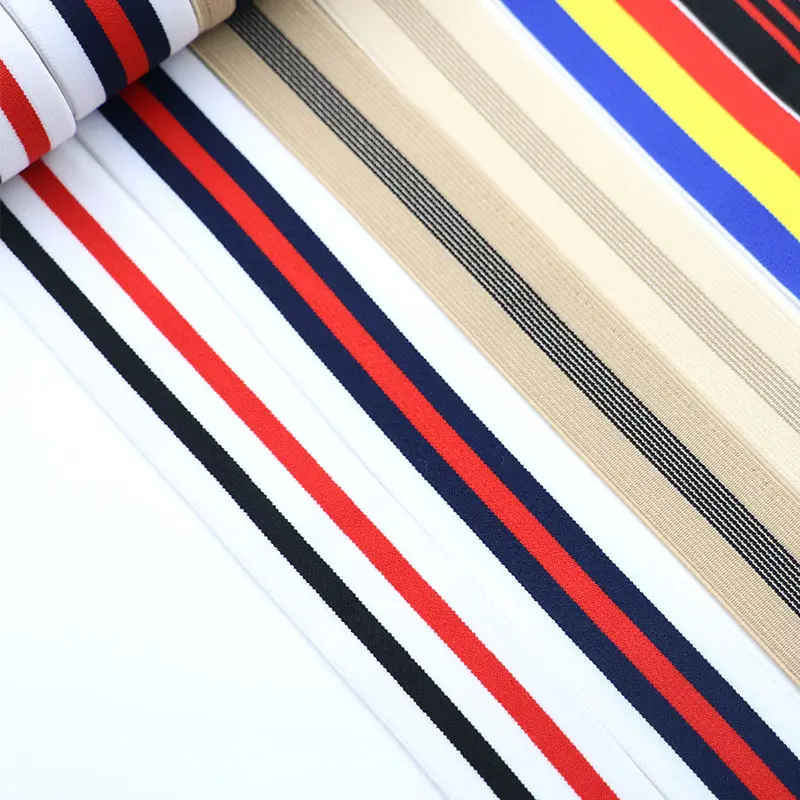 Elastic Bands 2.5-5cm Elastic Ribbon Waistband Latex Webbing Band Bags Trousers Cloth DIY Sewing Accessories Rubber Band 1meter