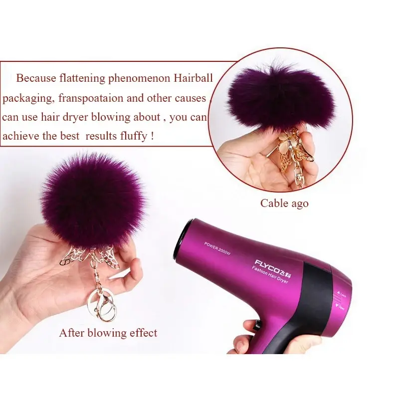 25pcs Faux Rabbit Fur Pom Pom 6cm 8cm Artificial Plush Fluffy Pompom Balls for Diy Hats Gloves Keychain Charms Sewing Supplies