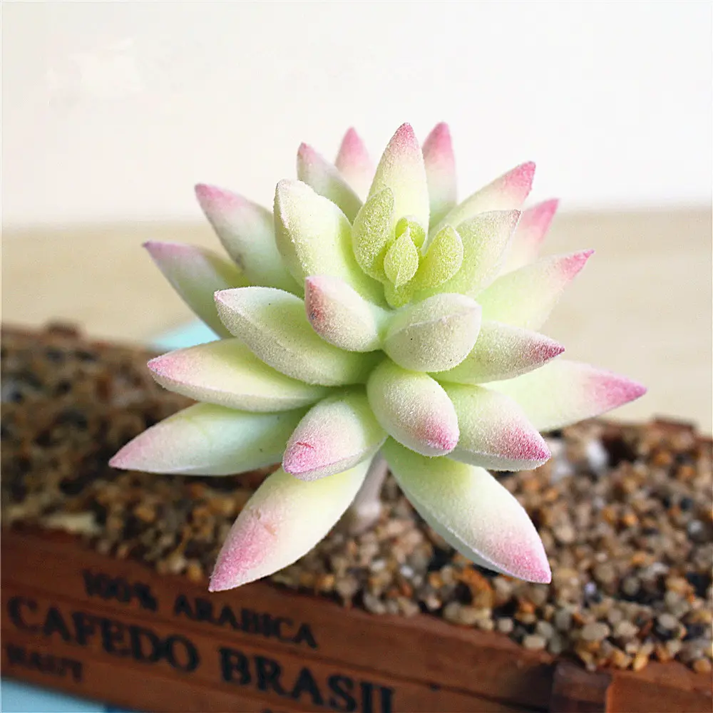 9x14cm Lotus Flower Artificial Green Tropical Plants Home Garden Decoration Flower Arrangement Accessories