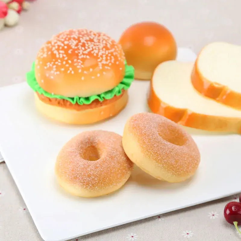 1pcs Simulation Donut Model Fake Ornament Photography Props Home Decoration Window Display