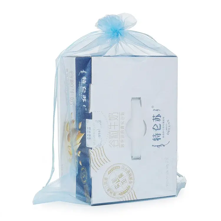 10PCS 35x50cm Large Organza Bags Festive & Party Supplies Christmas Wedding Birthday Party Gift Box Packaging Bags