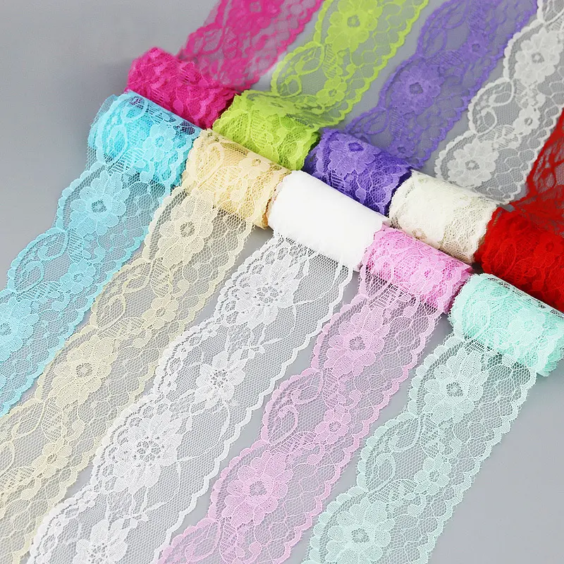 (10 yards/roll) 65mm lace fabric Webbing Decoration packing Material rolls wholesale