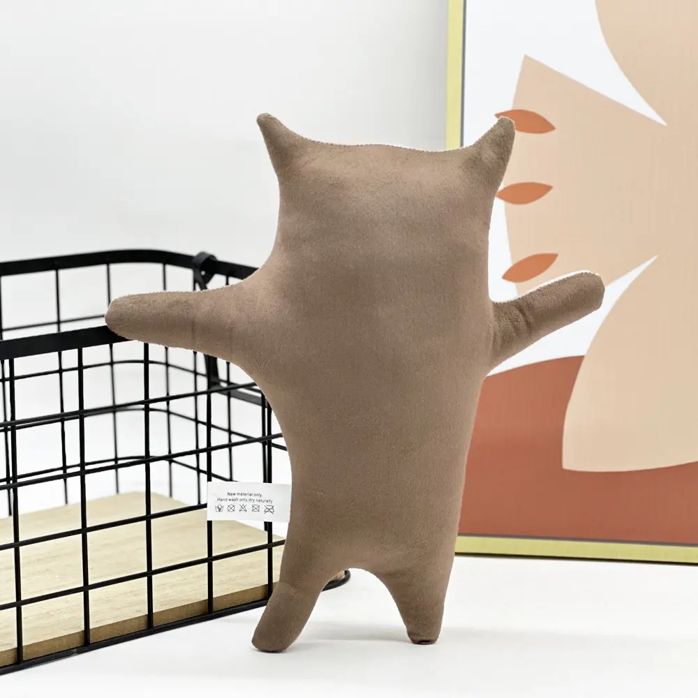 Cute El Gato Cat Plush Toys Wowwow Cat Dolls Plushies Simulation Happy Cat Plush Toys Birthday Holiday Gift Kids Room Decoration