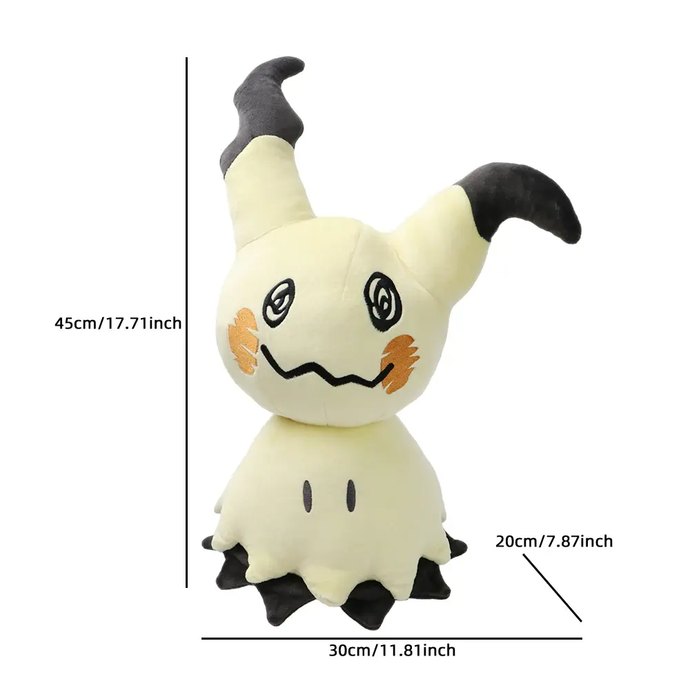 Original Mimikyu Plush Toys Animal Games Halloween Cute Toy Soft Stuffed Doll Kids Birthday Christmas Surprise Gift