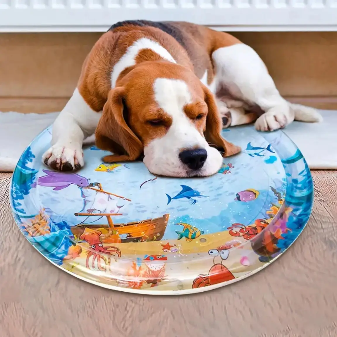 Water Ice Cushion Summer Pet Nest Cat Nest Dog Nest Large -Blum Ice Fun Interesting Summer Summer Cold Ice Cushion
