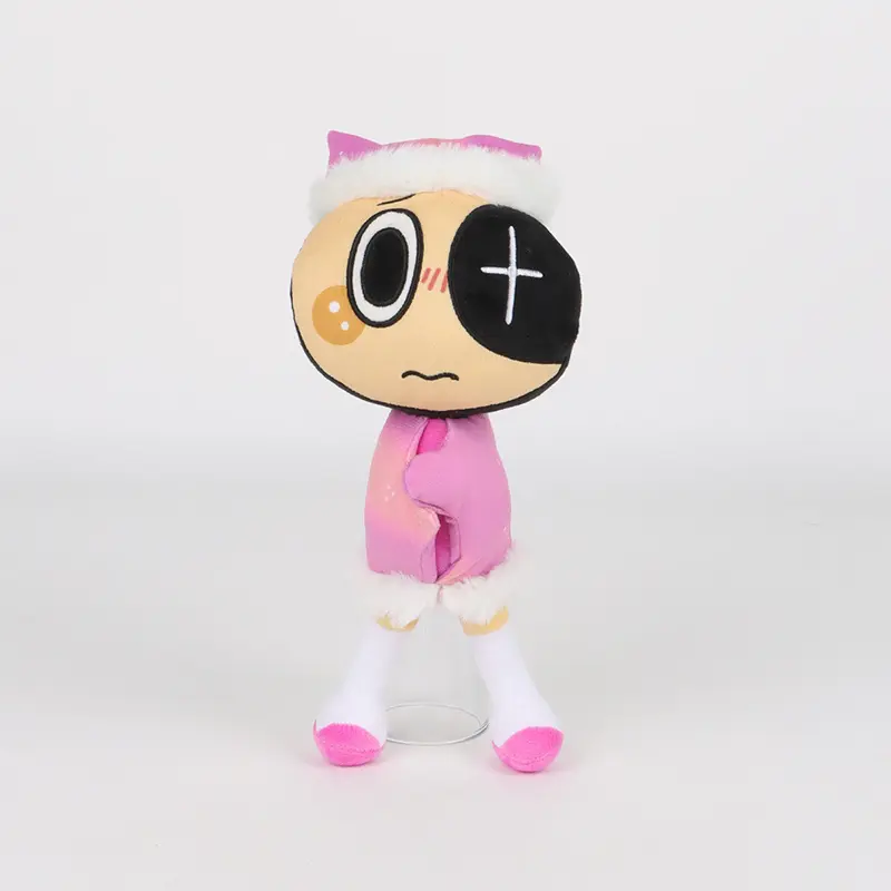 Dandy's World Plush Goob Pebble Dandys World Plushie Horror Game Soft Stuffed Cute Pillow Doll Toy For Children Birthday Gifts