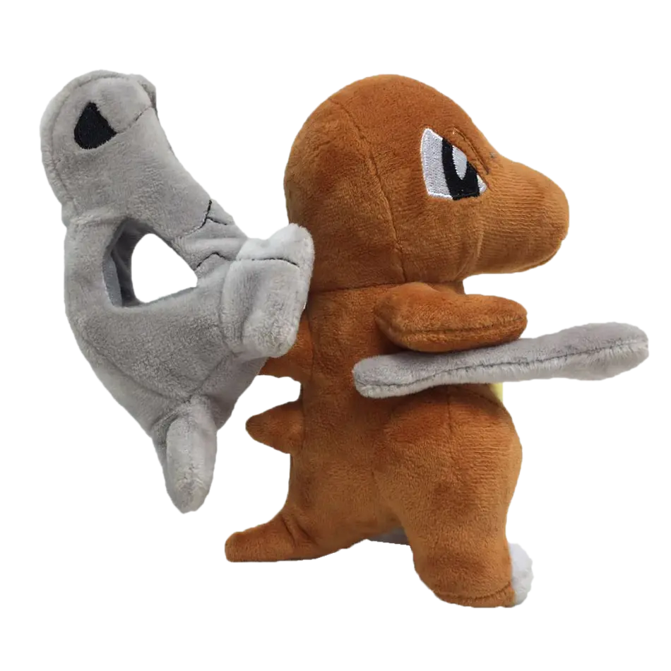 Kawaii Cubone Stuffed Toys Cartoon&Cute Plush Dolls Throw Pillow Birthday Gift For Kids Friends Boys Toy
