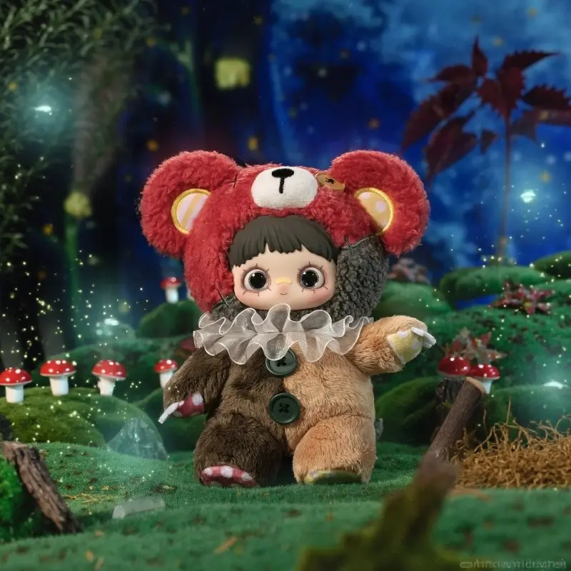 New Genuine MayMei Four Generation Twin Secret Forest Blind Box Plush Doll Hanging Ornament Toy For Girls Birthday Gift
