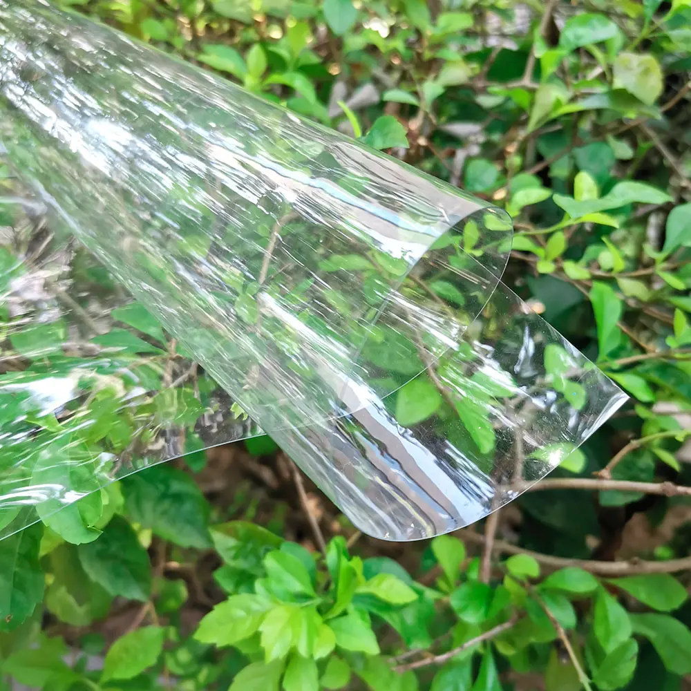Clear Ultra-Transparent PVC Fabric Soft Glass Cloth Waterproof Crystal DIY Craft Decor Protective Sheets