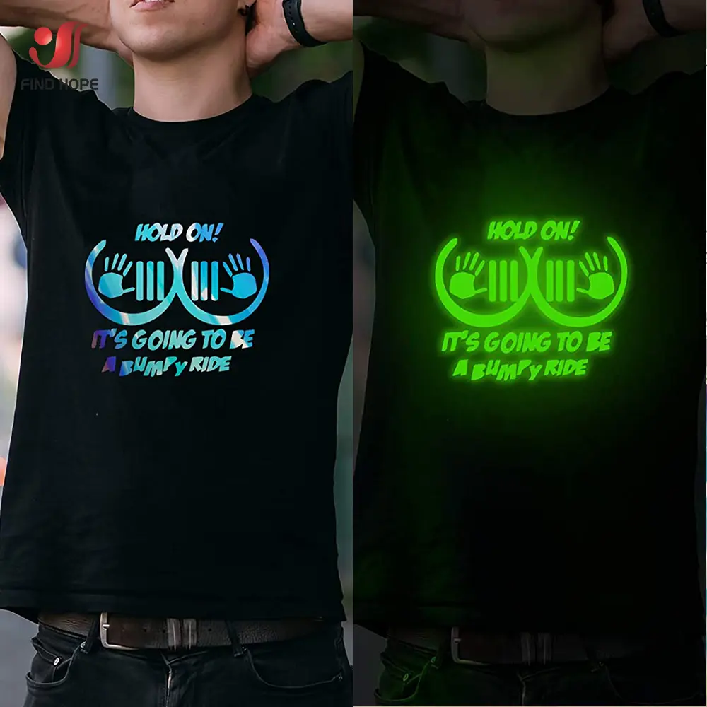Green Luminous Heat Transfer Vinyl Roll Glow in Dark HTV Printing Clothing Vinyl for T-Shirts Cut Film DIY 30*25cm/50cm