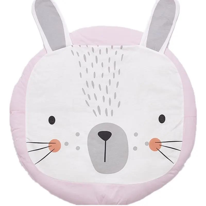 Kids Play Mat Pink 3D Horse Children's Room Decor Floor Mat Cat Boy Girl Climbing Pad Baby Soothing Seat Cushion Drop Shipping
