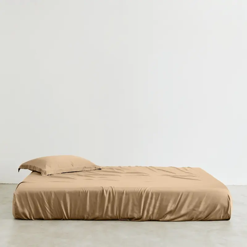 1pc High Quality Fitted Sheet 60S Loycell Mattress Cover Elastic Rubber Bamboo Bed Linens Cooling Smooth Summer Bedding 150*200