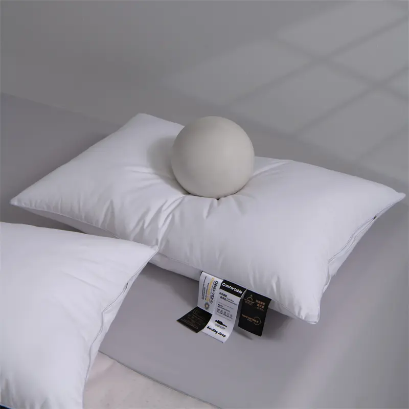 Five Star Hotel Home Bread Pillow,White Pure Cotton Sleeping Bed Pillows,Adult Neck Health Care Pillow,.48*74cm Drop Shipping