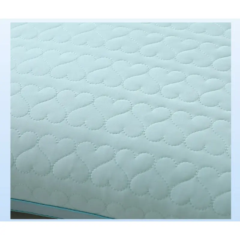 1pc Cooling Ice Silk Face Sleeping Pillow for Adult Neck Health Care Low Pillows Home Bed Cushion Pink Blue Grey Color 48x74cm
