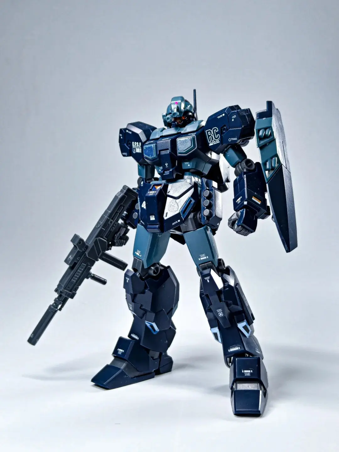 BAOBAO HG 1/144 Jesta RGM-96Xs Team B and C Shezarr Tpye Assembly Model Kit Action Figure Robot Plastic Model Toy for Collection