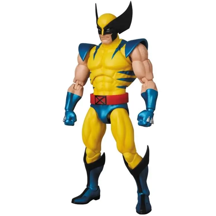 New CT Toys Mafex 096 Wolverine Figure Brown Comic X-Men Action Figure Mafex 138 Shf Anime Figurine Ko Model Toy Collection Gift