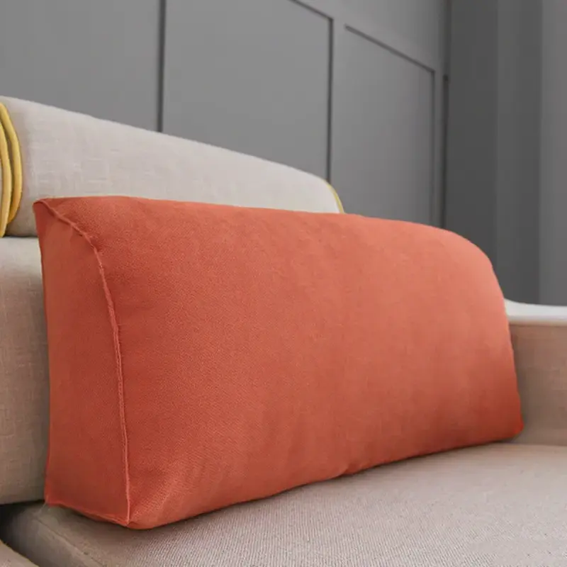 Sofa Cushion Triangle Reading Pillow Bed Backrest OFFice Chair Support Cushion Pillow Floor Cushion