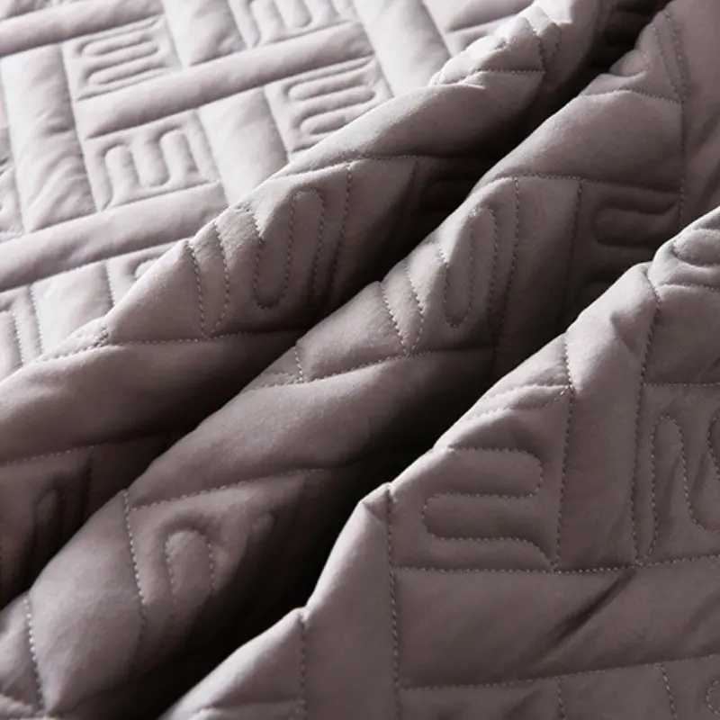 Luxury Quilted Mattress Cover with Zipper Queen Twin Bed Fitted Sheet Six Sides Removable Inclusive Mattress Protector Pad