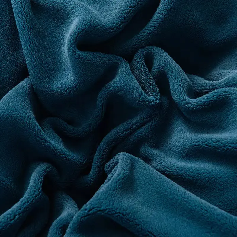 3pcs Set Thicken Soft Velvet Plush Quilted Bed Flat Sheet Large Size Fine Flannel Quilting Bed Sheet with 2pcs Pillowcase