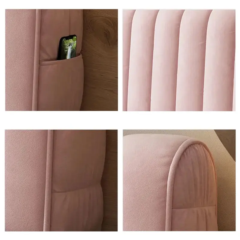 High Quality Soft Thicken Velvet Quilted Headboard Cover  All-inclusive Bed Back Protector Cover Short Plush Quilting Head Cover