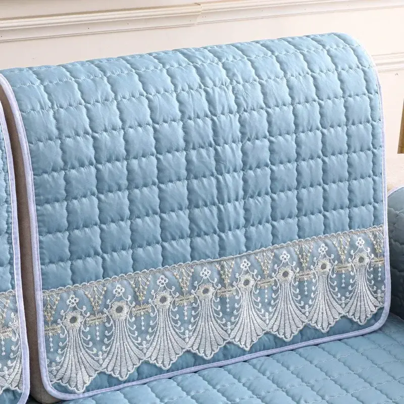 Four Season Universal Brushed Sofa Towel Soft Anti-slip Sofa Cover 1/2/3/4 Seat Sectional L-shaped Couch Covers for Living Room