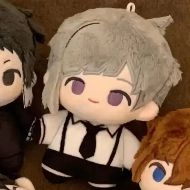 10cm Dazai Osamu Plushine Bungo Stray Dog Plush Toy Ryunosuke Akutagawa Stuffed Nakahara Chuya Starfish Birthday  Doll Gifts Toy
