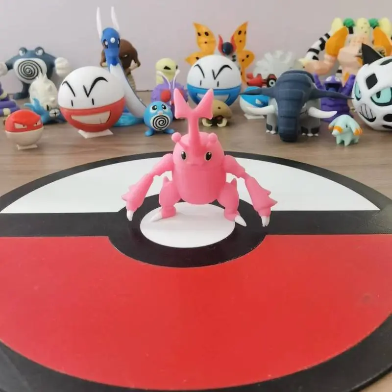 Anime Heracross Action Figure Proportion World 1:20 Diy 3d Printing Kawaii Character Desktop Collection Model Children Toy Gift