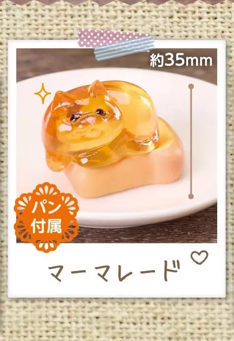 STASTO Original Japan Gashapon Capsule Toys Figure Anime Cute Kawaii Food Jam Kitty Pastry Biscuit Dessert Miniature Model Gift