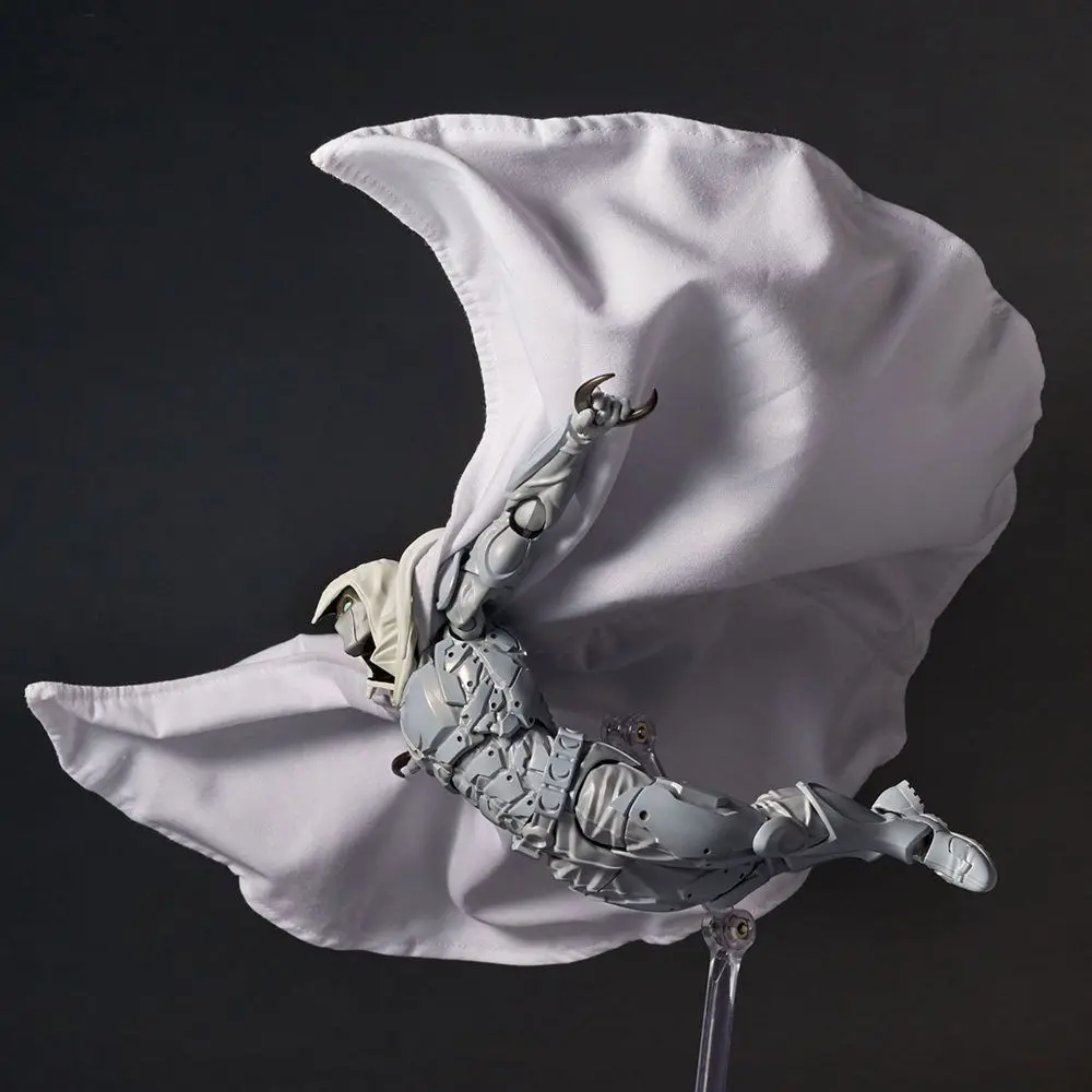 Moon Knight Figure Revoltech Amazing Yamaguchi Marc Spector Action Figurine 16cm Collection Ornament Model Toys Birthday Gifts