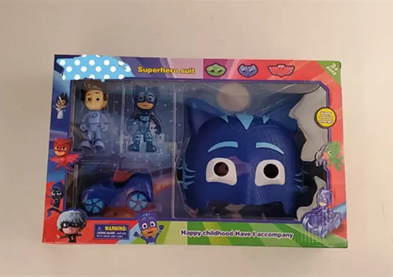 pajama hero joint movable action figures full set of deformed hand toys gift set, chessboard toys, decoration, children's gifts