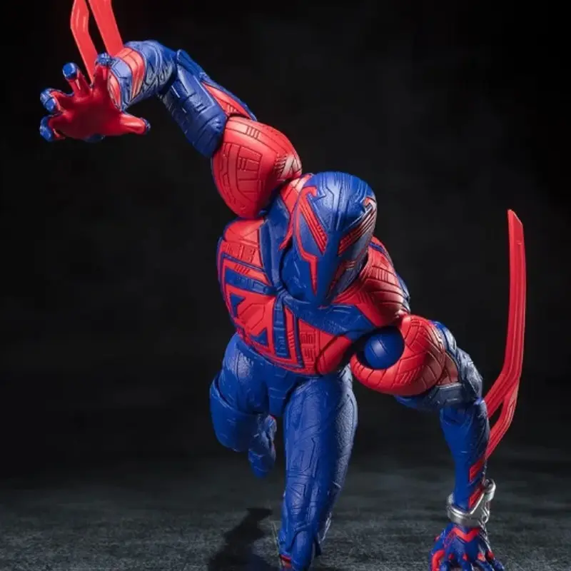 Spiderman 2099 Ct Action Figure Across The Universe S.H.Figuarts Miguel O'Hara Spiderman Miles Morales Gwen Stacy Figures Toys