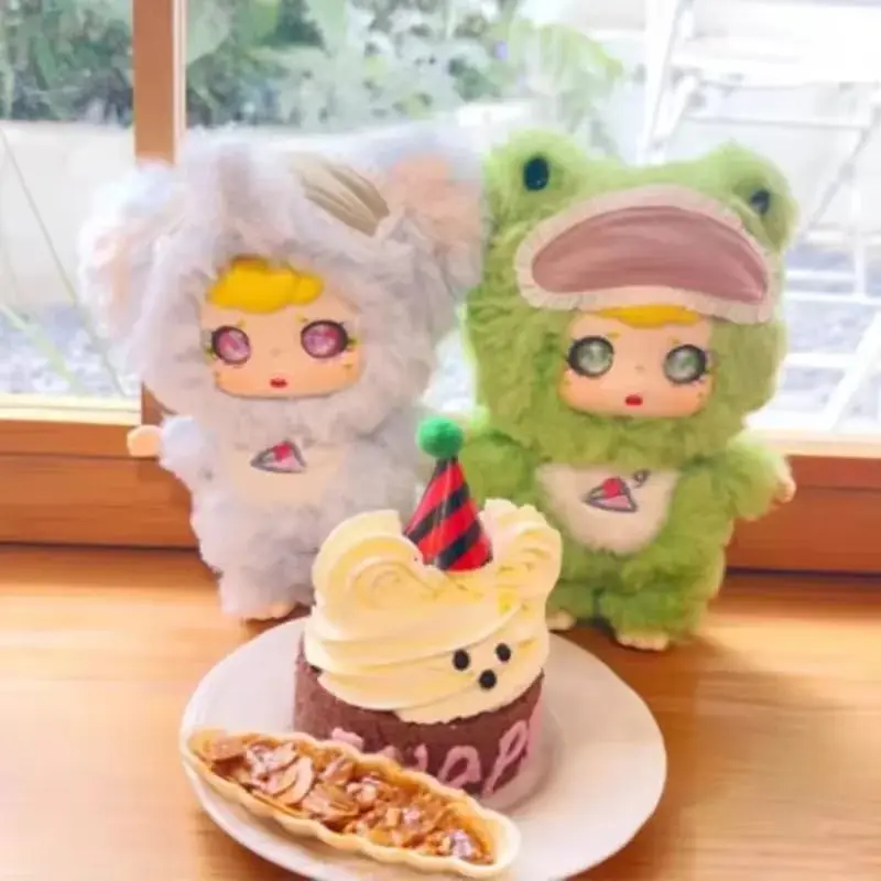 New Puff Jungle Dream Adventure Vinyl Plush Toy Blind Box Series Gashapon Trendy Toys Cute Figurines Girls Accessories Gifts