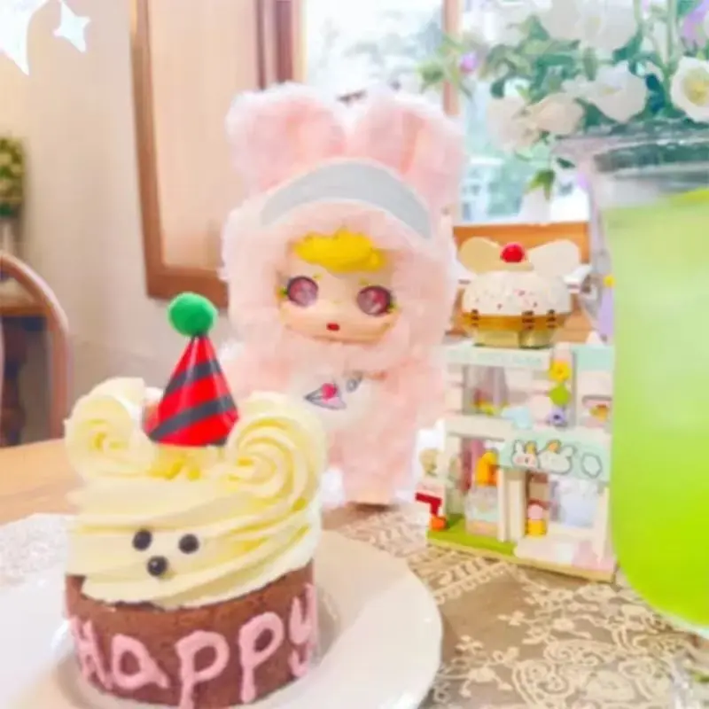 New Puff Jungle Dream Adventure Vinyl Plush Toy Blind Box Series Gashapon Trendy Toys Cute Figurines Girls Accessories Gifts