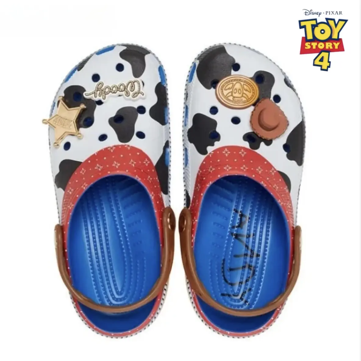 Woody Sandals Slippers with Accessories Woody Slippers Toy Story Anime Peripheral Accessory