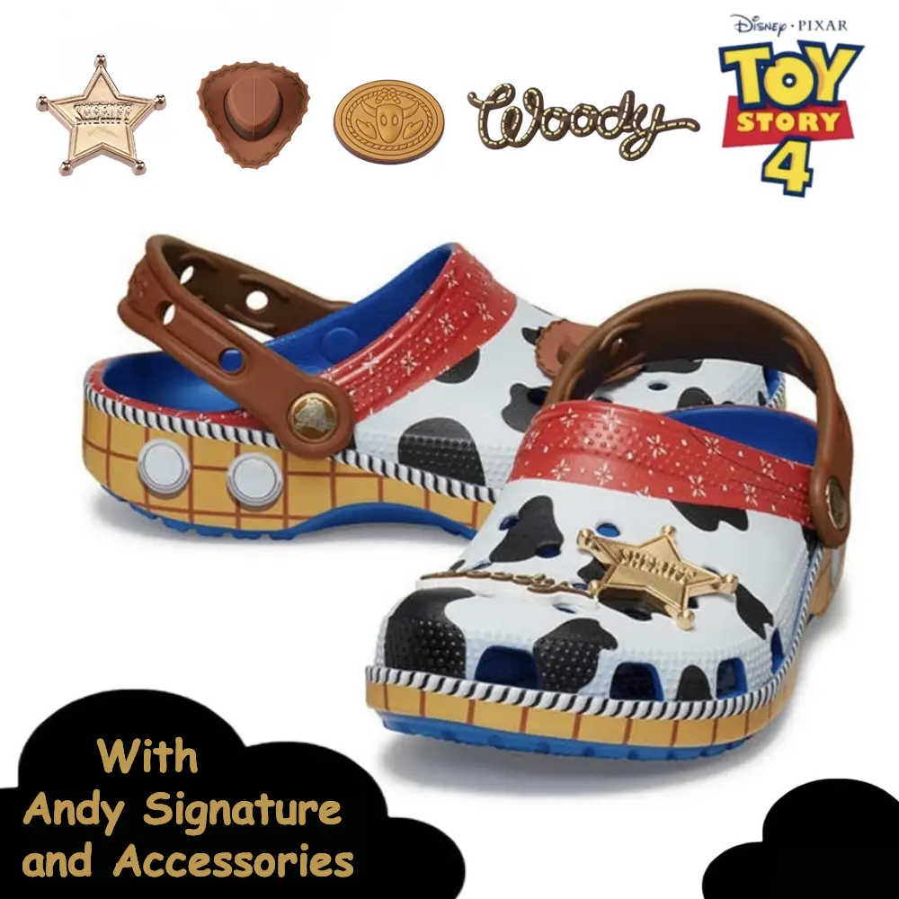 Woody Sandals Slippers with Accessories Woody Slippers Toy Story Anime Peripheral Accessory