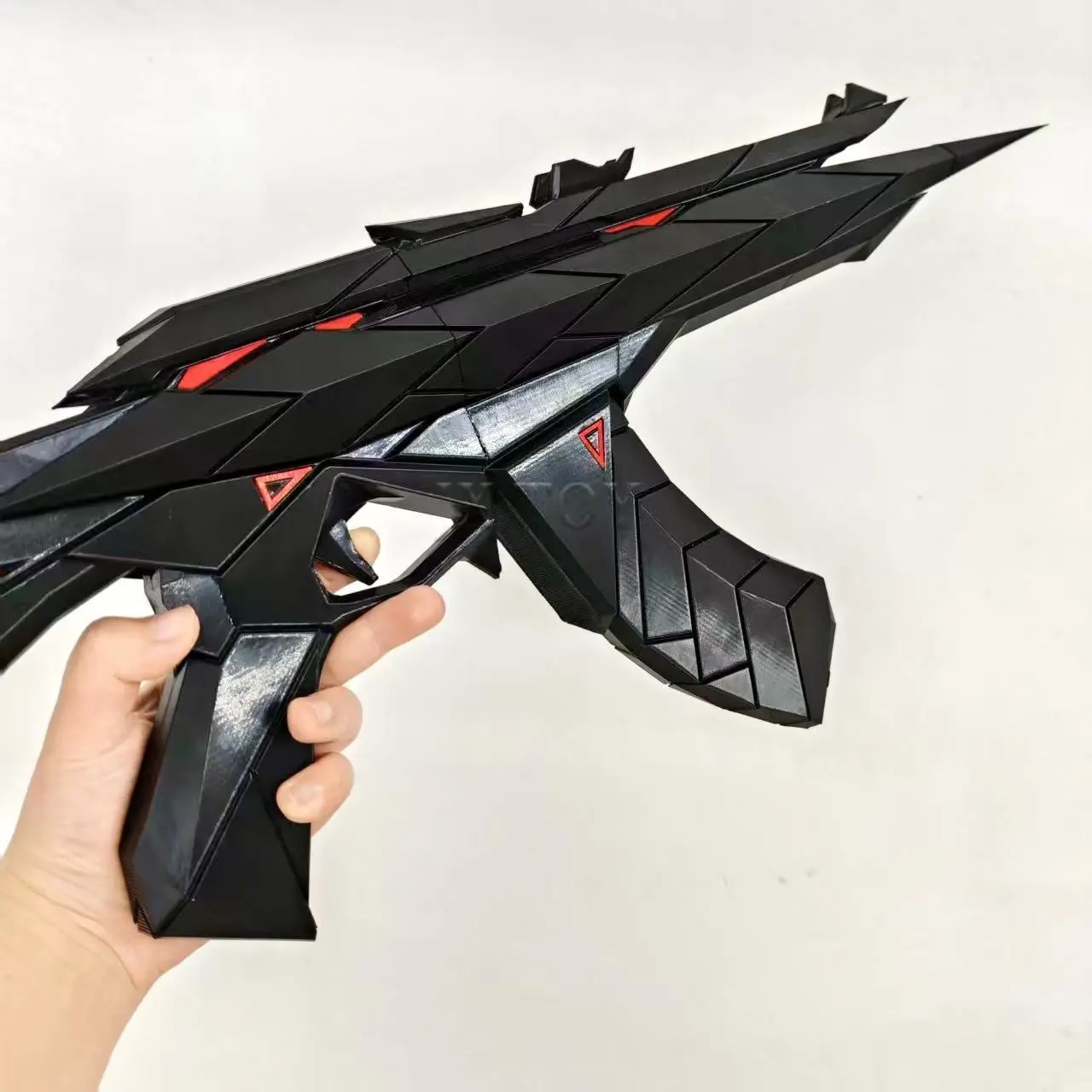 JX TOY 75cm/85cm 3D Printing Gun Valorant Araxys Collection Balck Version Vandal 3D 1:1 Replic Game Weapon Petg/pla Material Toy
