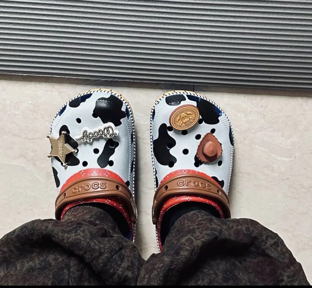 Woody Sandals Slippers with Accessories Woody Slippers Toy Story Anime Peripheral Accessory