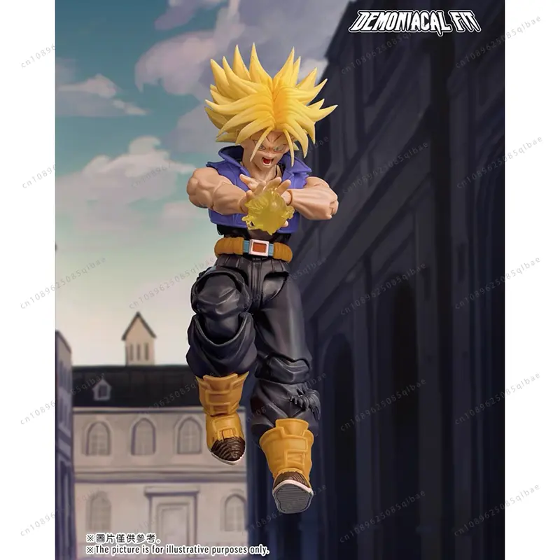 Demoniacal Fit Shf Dragon Ball Z Super Saiyan Action Figure Trunks The Boy From The Future Son of Tomorrow In Stock Model Toys