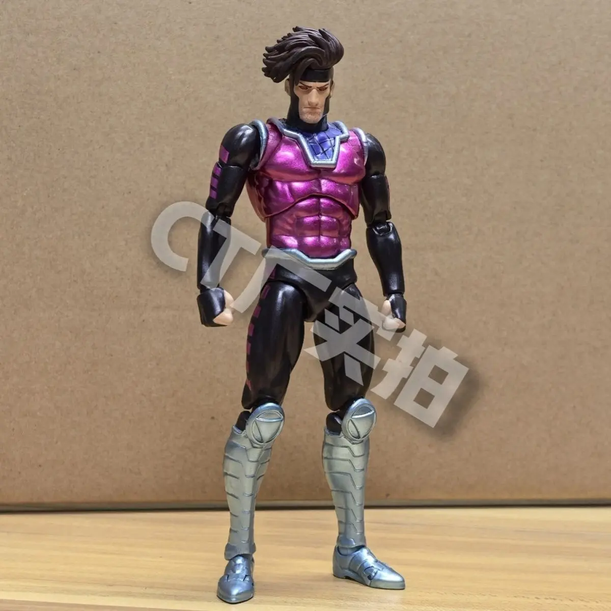 IN-STOCK CT Toys Gambit Figure Mafex 131 Figurine SHF X-Men Wolverine Action Figure PVC Statue Model Figurine Kids Toy Gifts